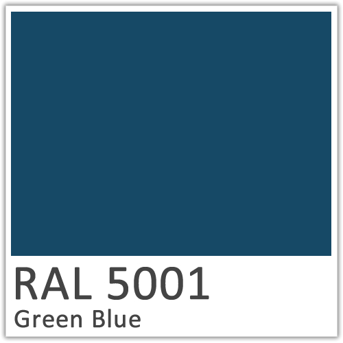 RAL 5001 Green Blue non-slip Flowcoat